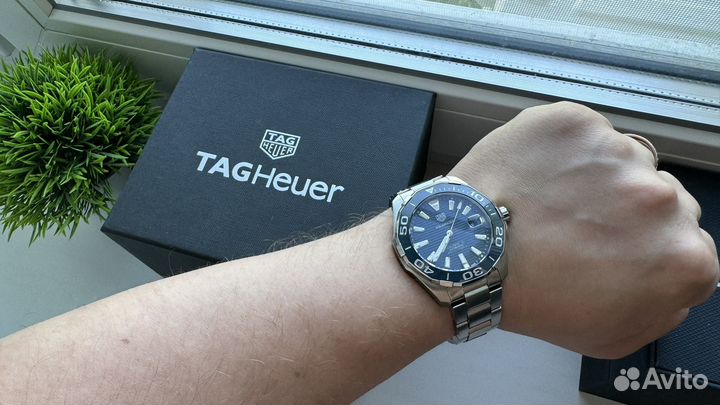 Часы tag heuer aquaracer 43mm