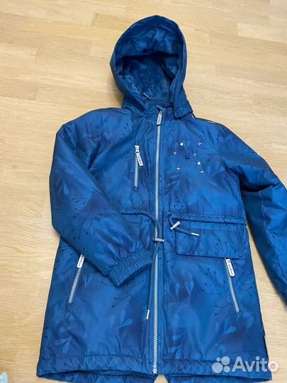 Куртка парка для девочки 140 146