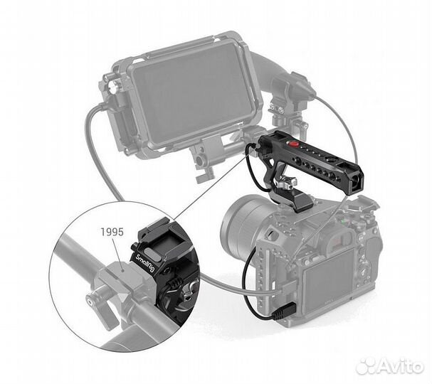 Верхняя ручка Smallrig HTN2670 nato с триггером Ст