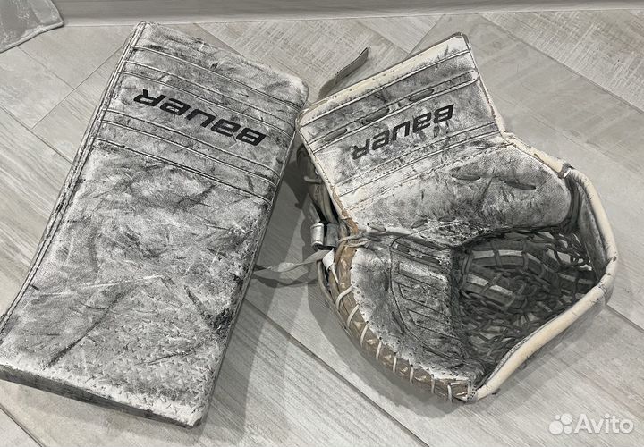 Вратарские блин и ловушка Bauer S20 GSX INT