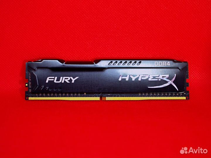 Оперативная память ddr4 8gb 2400 HyperX