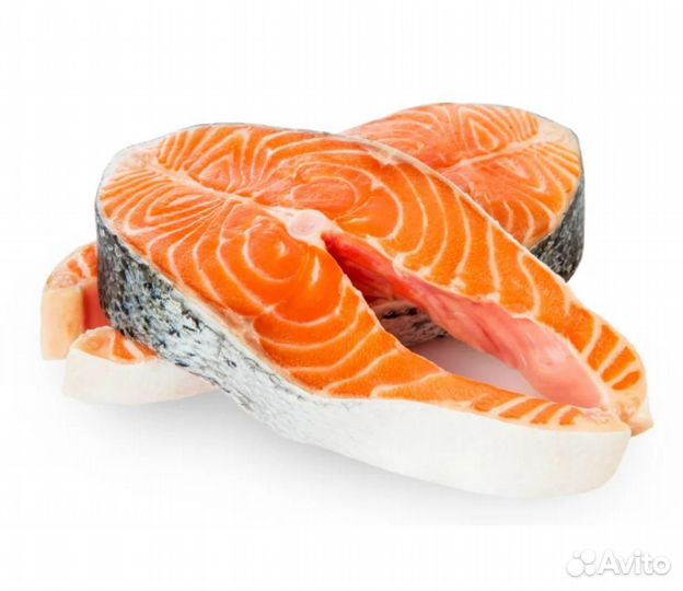 Стейки лосося