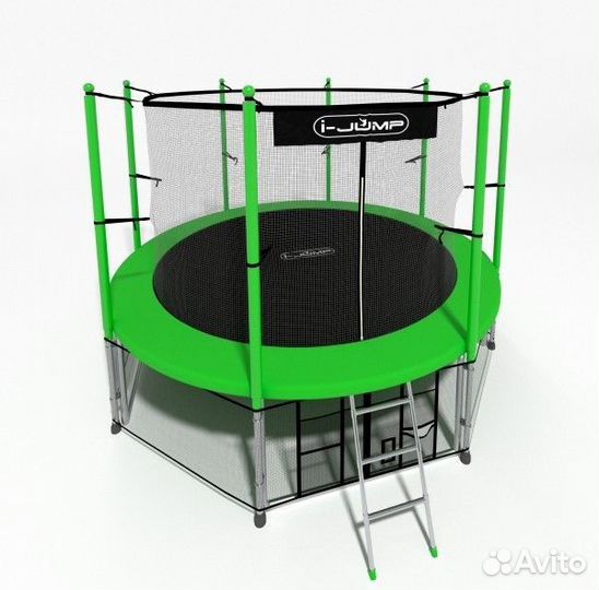 Батут i-Jump 10ft Green
