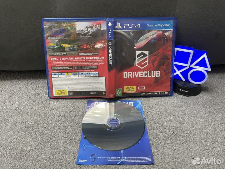 Driverclub ps4 диск