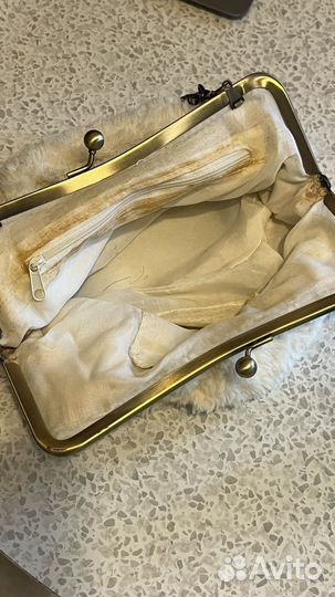 Клатч пушистый