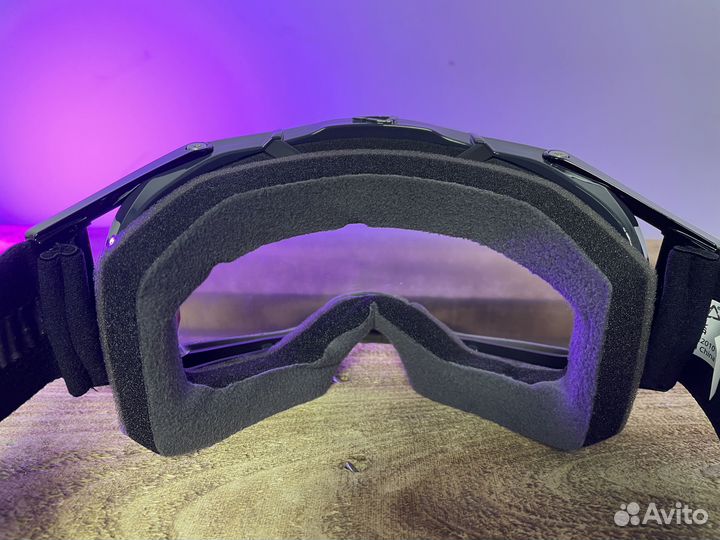 Очки Leatt Velocity 6.5 Stealth Light Grey 58