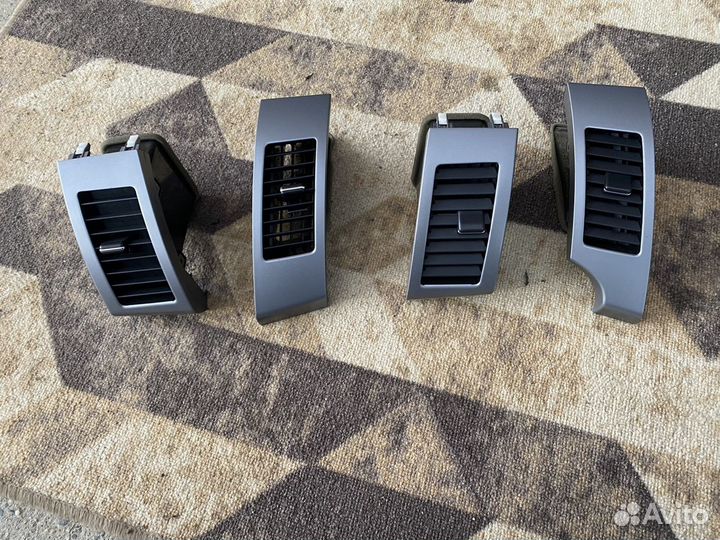 Фара. Воздуховоды хром. Для outlander xl