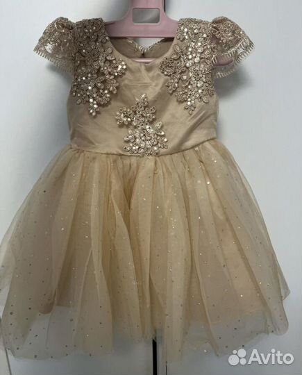 Платье для девочки 80 см