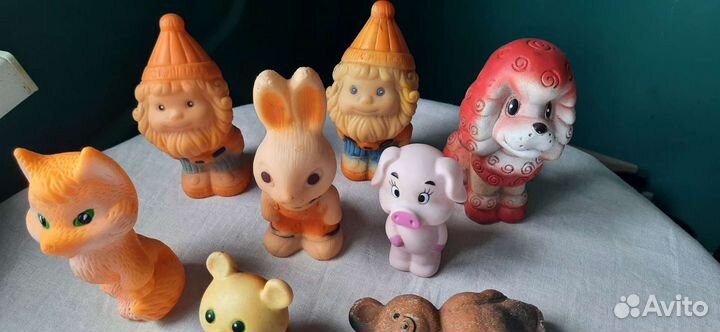 Резиновые игрушки СССР