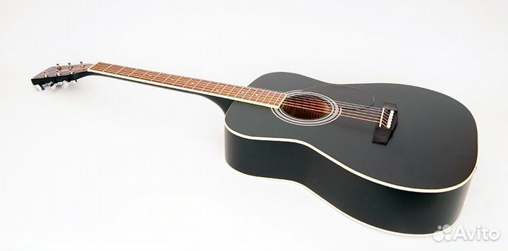 Гитара акустическая новая Parkwood PF51-BKS