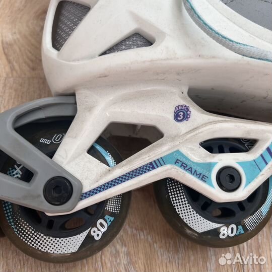 Ролики декатлон раздвижные decatlon oxelo 35-38р