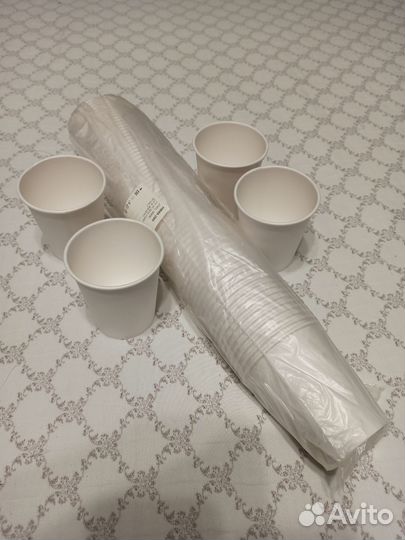 Одноразовые стаканы бумажные