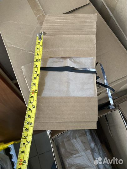 Пакеты бумажные крафт зип лок