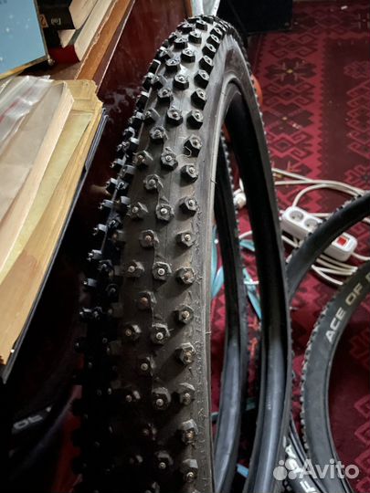 Велопокрышки Schwalbe ICE spiker PRO 27,5