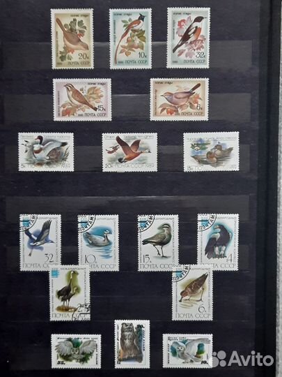 Коллекция почтовых марок 