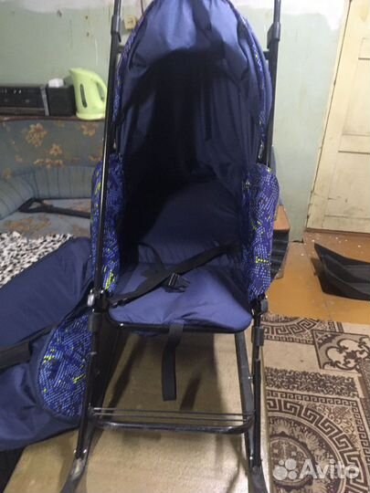 Коляска санки