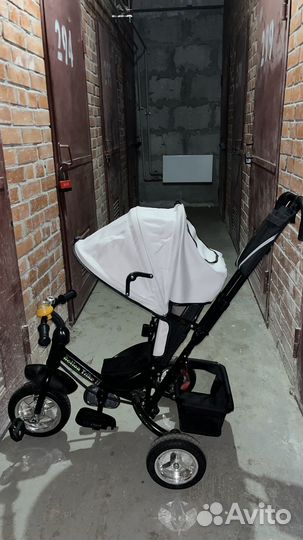 Велосипед трость для малышей