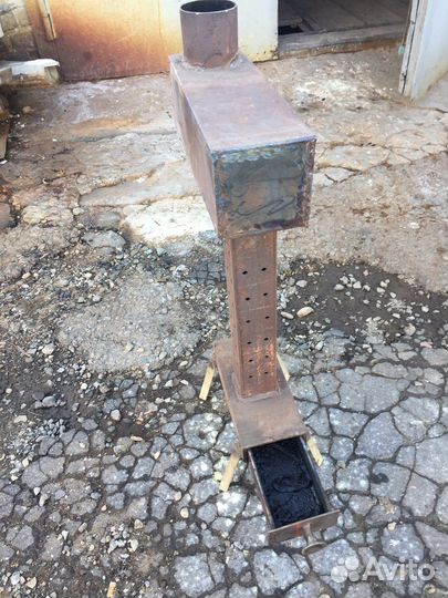 Печь на отработке