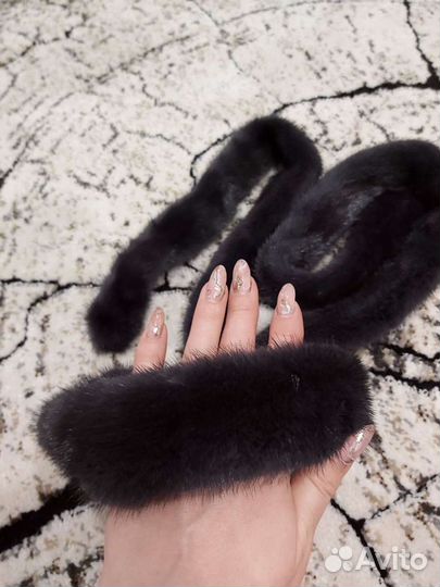 Новый норковый пояс