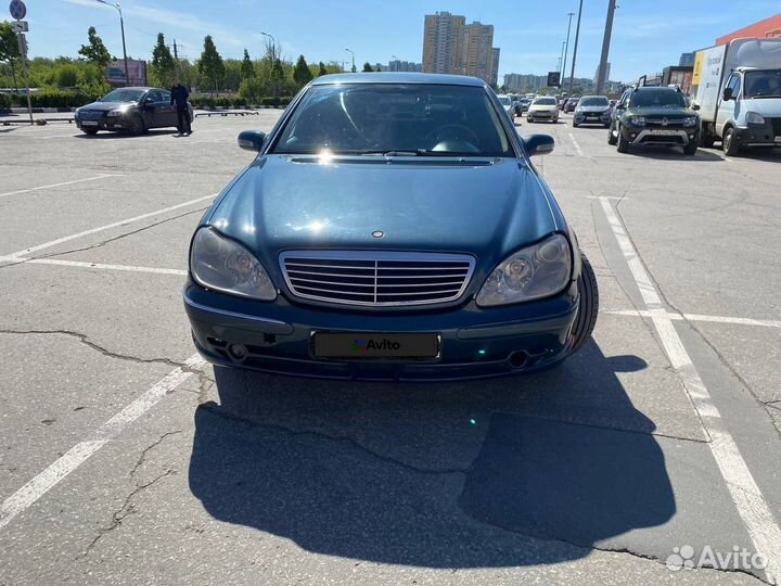 Mercedes-Benz S-класс 3.2 AT, 1999, 350 000 км