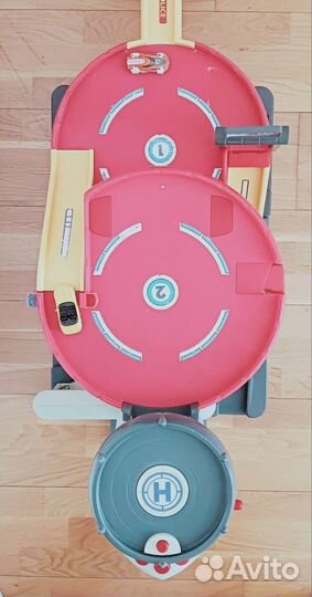 Трек для машинок гараж big sity road