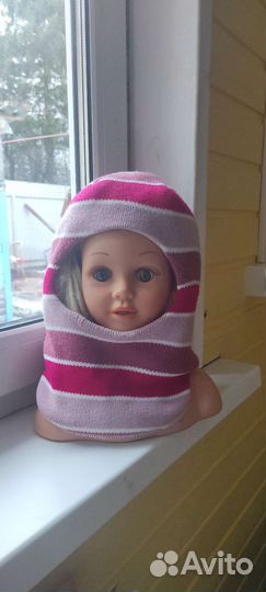 Пакетом Шапка шлем для девочки 54 56