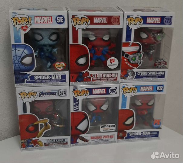 Funko pop spider-MAN/ iron spider