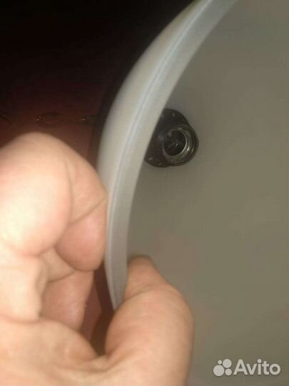 Люстры на 1 лампу бронза+стекло