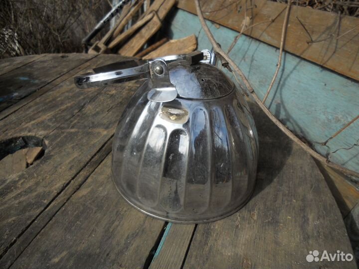 Чайник латунный ручка отклепалась только самовывоз