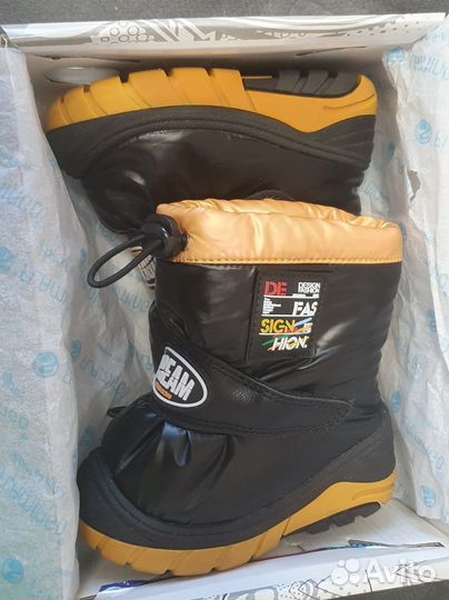 Сапоги детские дутики зимние 21 р