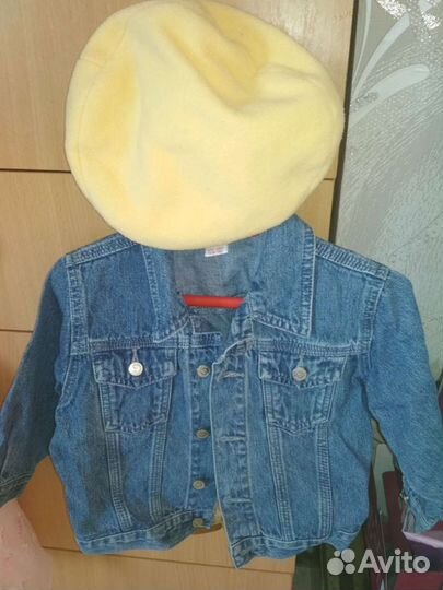 Куртка джинсовая р.92