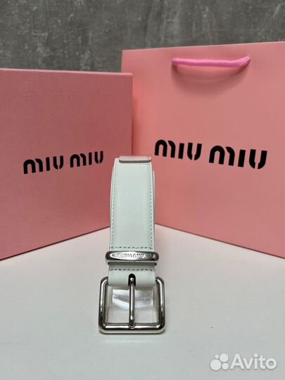 Ремень miu miu 3 цвета