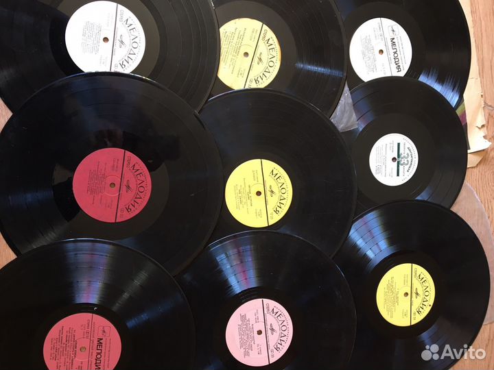 Виниловые пластинки СССР