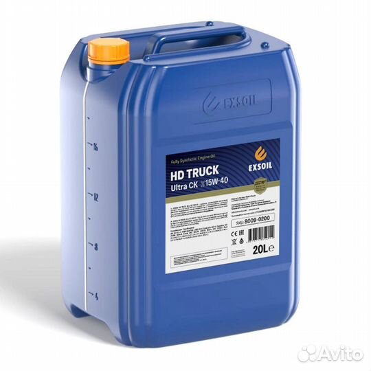 Масло моторное exsoil HD truck Ultra CK 15W-40