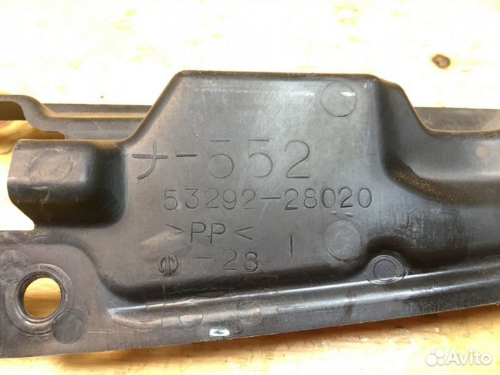 Защита радиатора toyota estima