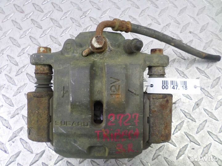 Суппорт задний правый Subaru Tribeca WX