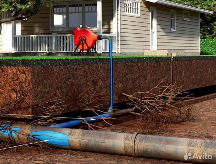 Бестраншейный ремонт канализации