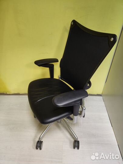 Крело руководителя кожаное, Allsteel, США