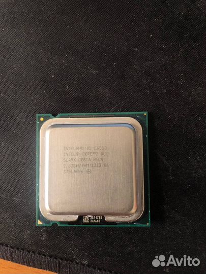 Intel core 2 duo e6550