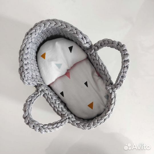 Люлька кроватка переноска для кукол