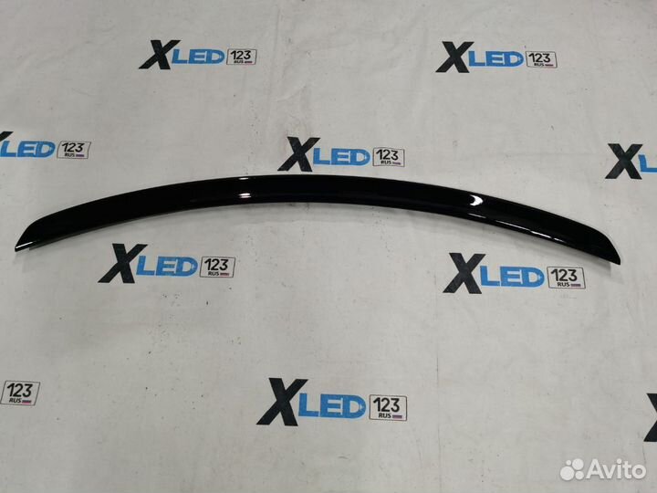 Спойлер Mercedes W219 CLS AMG чёрный глянец