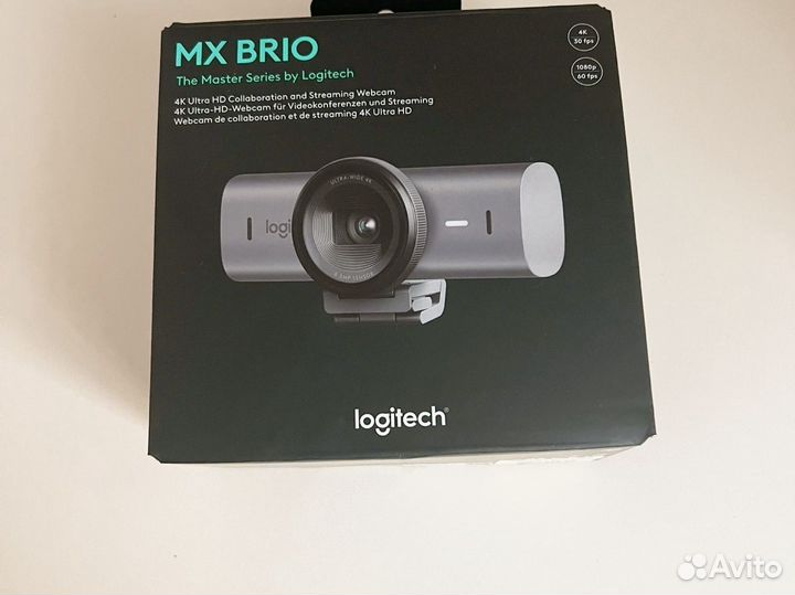 Веб-камера Logitech MX Brio 4K