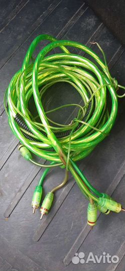 Провода на усилитель Тюлпаны