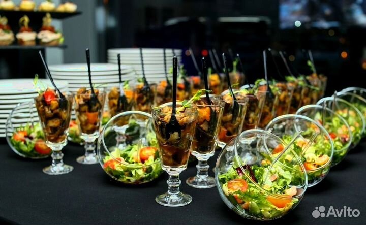Фуршет с обслуживанием на Свадьбу