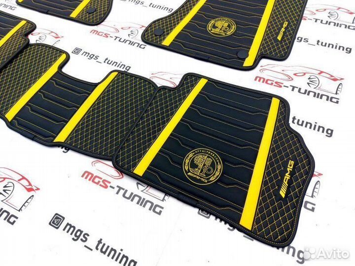 Коврики в салон Mercedes AMG GT C190 амг гт