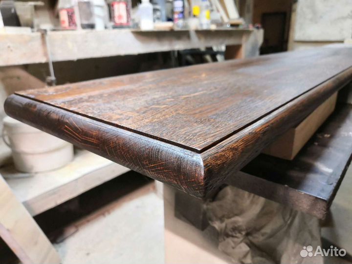 Полки из массива дуба и лиственницы