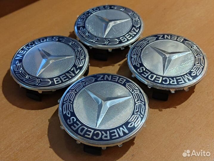 Колпачки на литые диски Mercedes Benz от 1шт