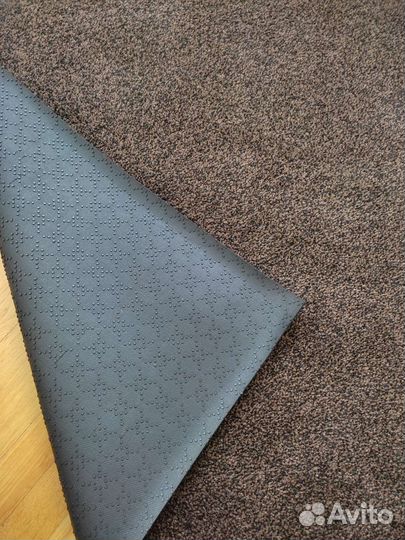 Каучуковый ковер белый кот 85/120 см