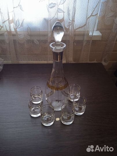 Графин и стаканчики, Чехия, Bohemia