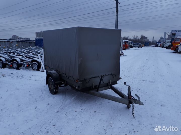 Прицеп 2.6Х1.3 с тентом 104см